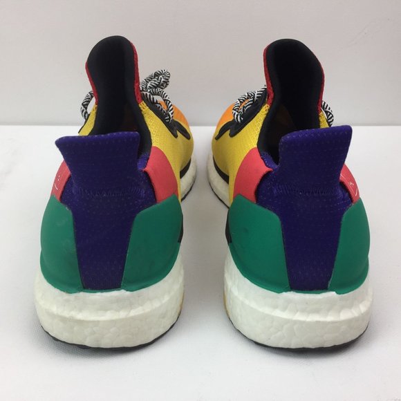 Adidas Solar Hu Glide M Pharrell Williams Supcol Bogold Bgreen BB8042 Mens Size - Picture 4 of 14